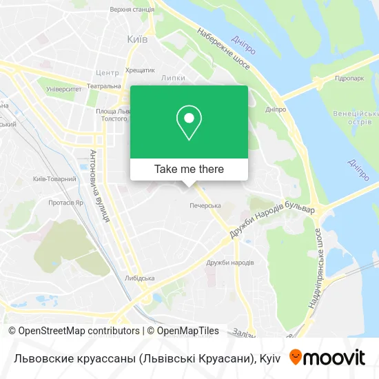Карта Львовские круассаны (Львівські Круасани)