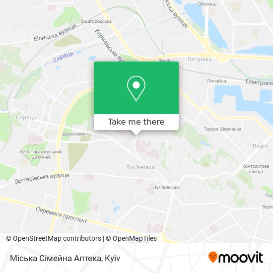 Міська Сімейна Аптека map