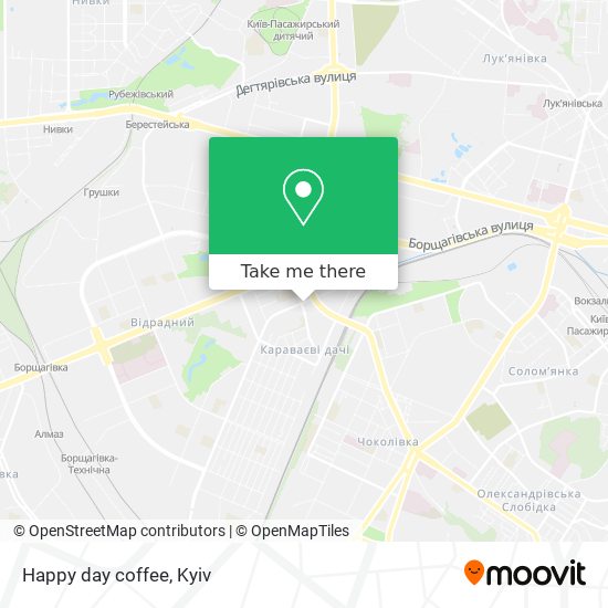 Карта Happy day coffee