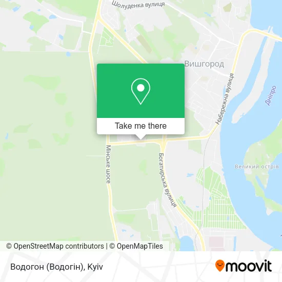 Карта Водогон (Водогін)