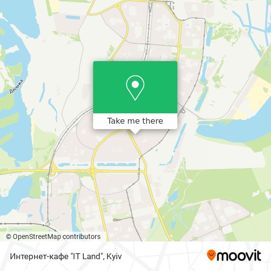 Интернет-кафе "IT Land" map
