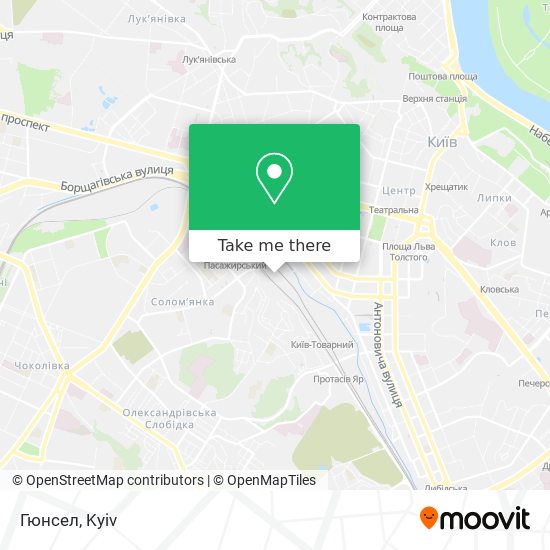 Гюнсел map