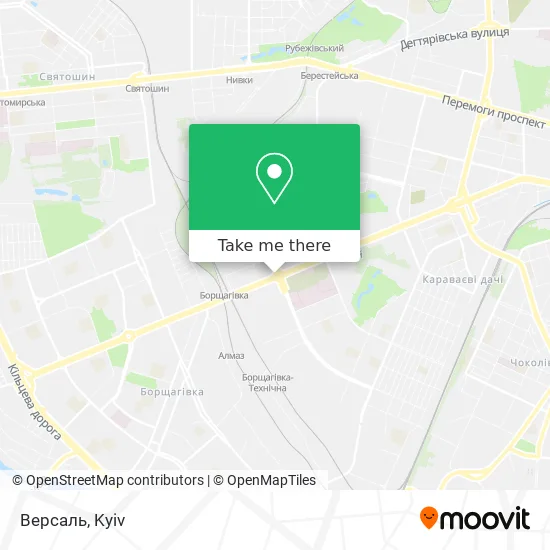 Версаль map