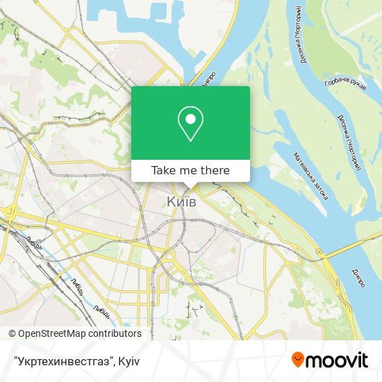 Карта "Укртехинвестгаз"