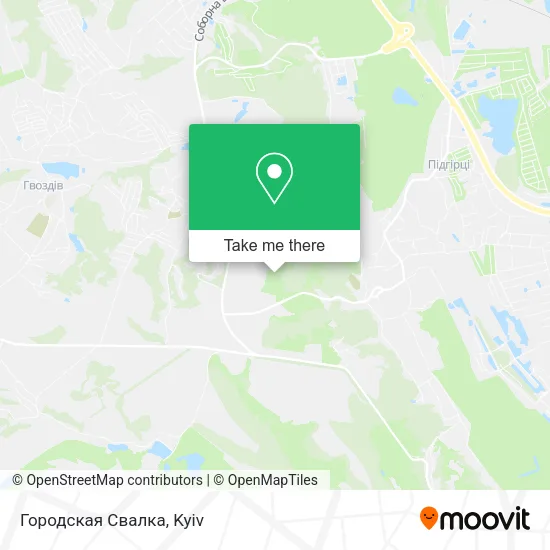 Карта Городская Свалка