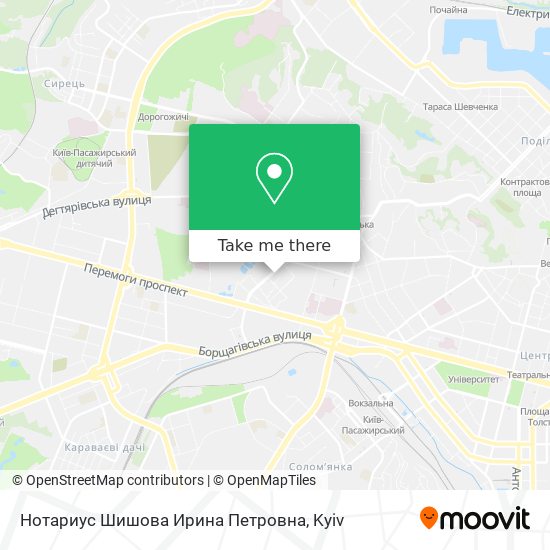 Нотариус Шишова Ирина Петровна map