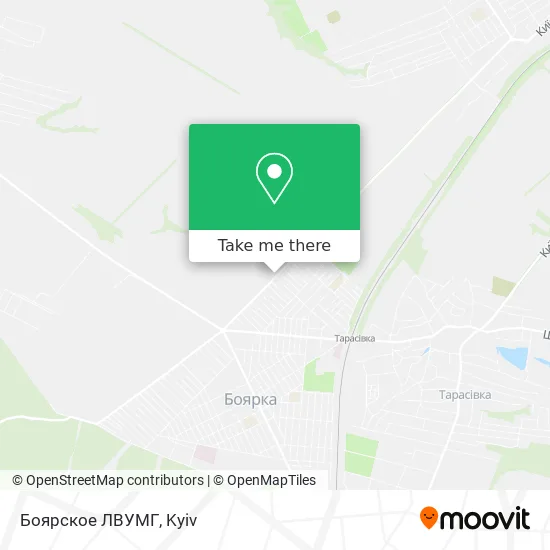 Карта Боярское ЛВУМГ