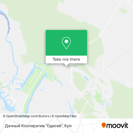 Дачный Кооператив "Одисей" map