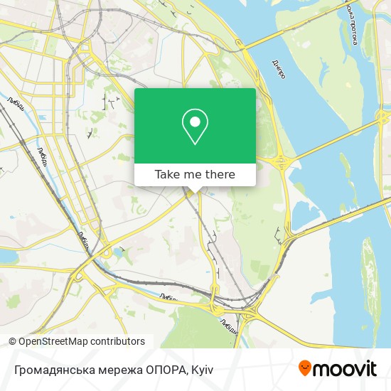 Громадянська мережа ОПОРА map