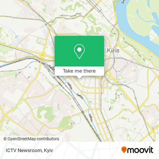 Карта ICTV Newsroom