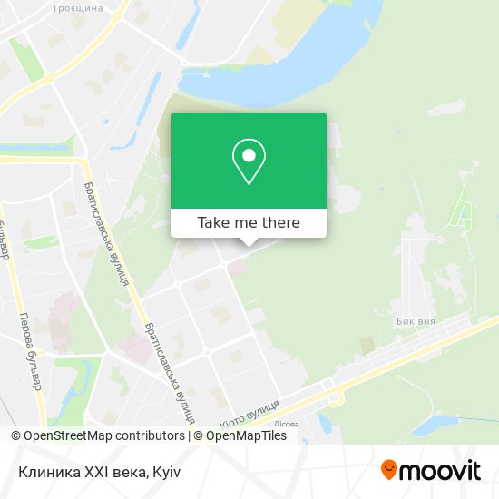 Клиника XXI века map