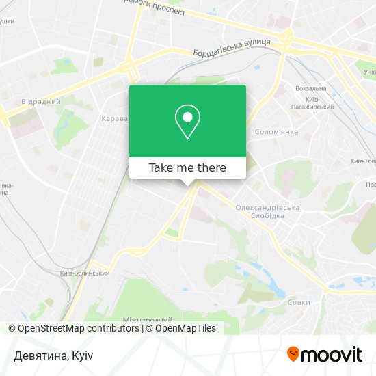 Карта Девятина