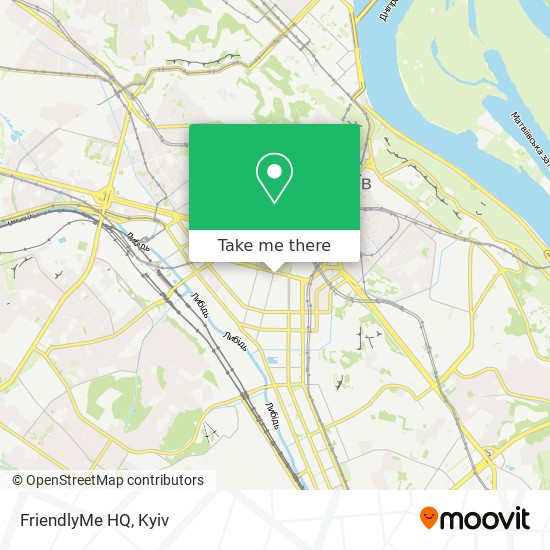 Карта FriendlyMe HQ