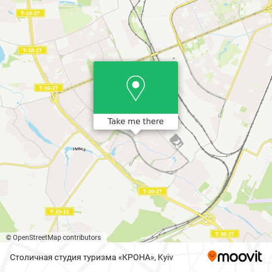 Столичная студия туризма «КРОНА» map