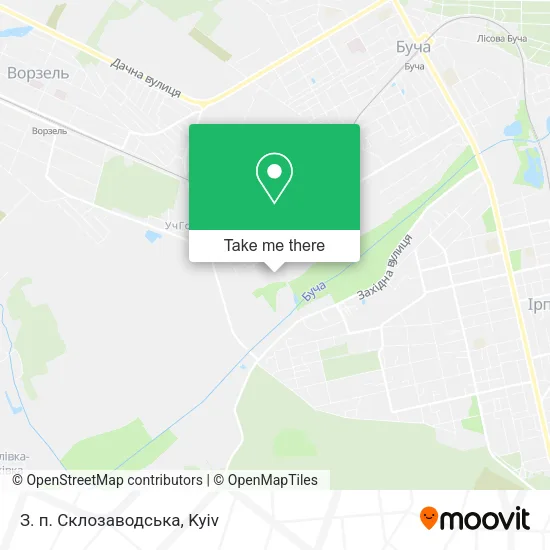 З. п. Склозаводська map
