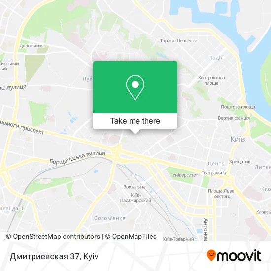 Карта Дмитриевская 37
