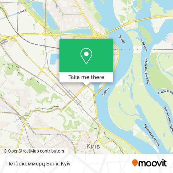 Петрокоммерц Банк map