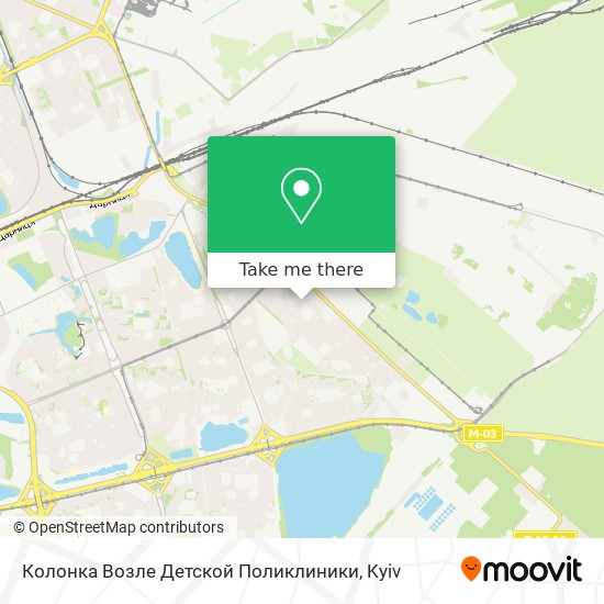 Колонка Возле Детской Поликлиники map