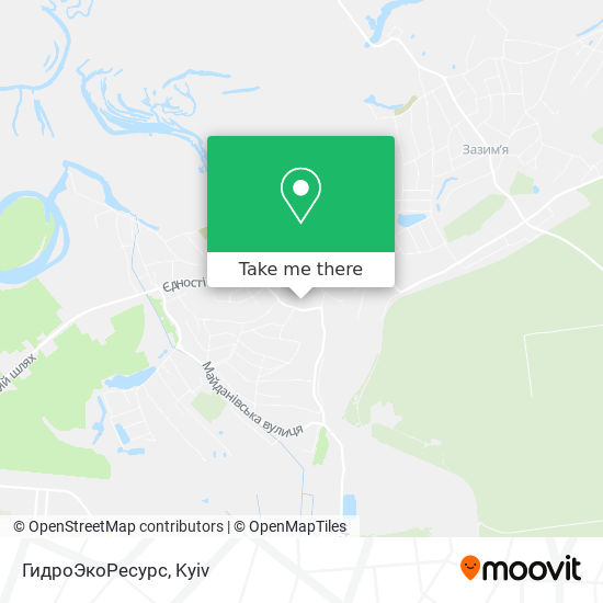 ГидроЭкоРесурс map