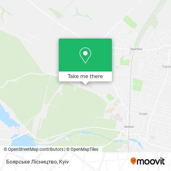 Боярське Лісництво map