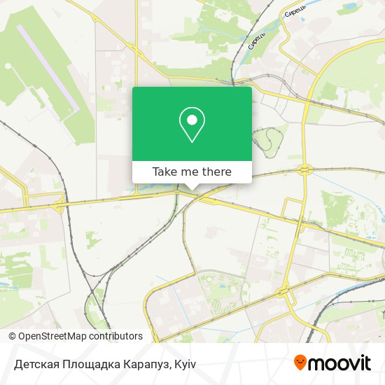 Детская Площадка Карапуз map