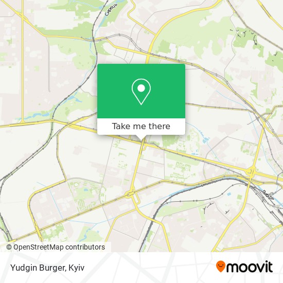 Yudgin Burger map