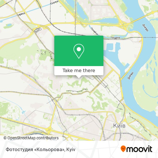 Фотостудия «Кольорова» map