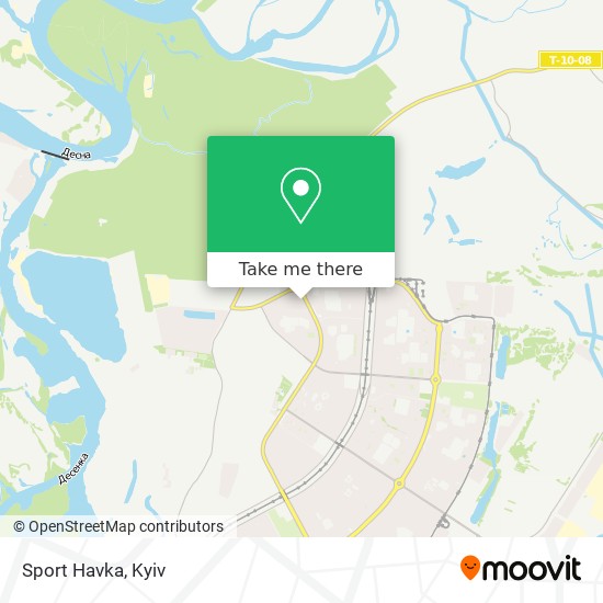 Карта Sport Havka