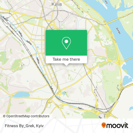 Fitness By_Grek map