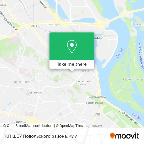 КП ШЕУ Подольского района map