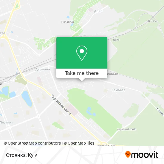 Карта Стоянка