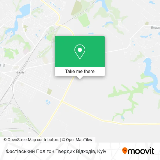 Фастівський Полігон Твердих Відходів map