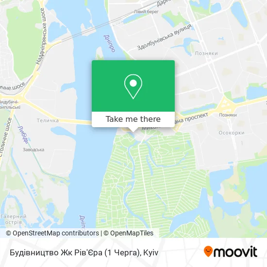Будівництво Жк Рів'Єра (1 Черга) map