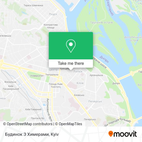 Карта Будинок З Химерами
