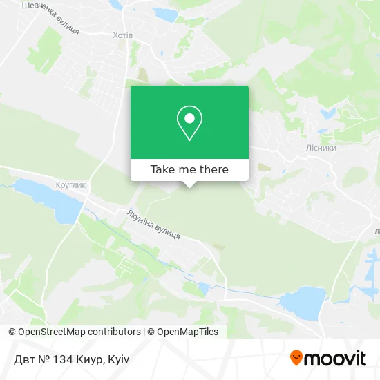 Карта Двт № 134 Киур