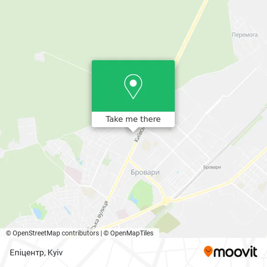Епіцентр map