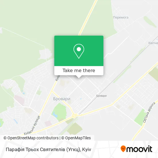 Парафія Трьох Святителів (Угкц) map