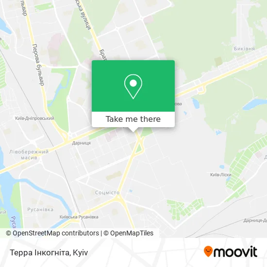 Карта Терра Інкогніта