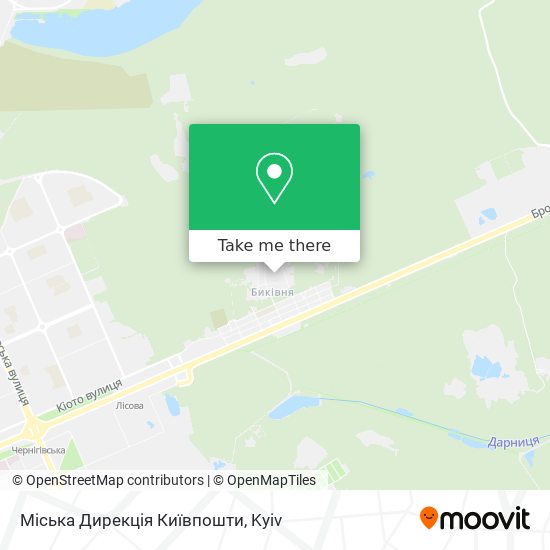 Міська Дирекція Київпошти map