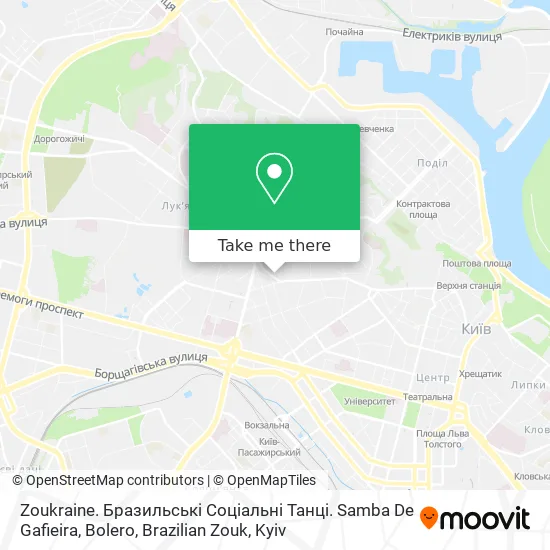 Zoukraine. Бразильські Соціальні Танці. Samba De Gafieira, Bolero, Brazilian Zouk map