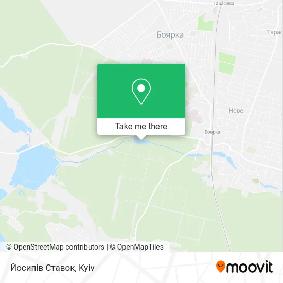 Карта Йосипів Ставок