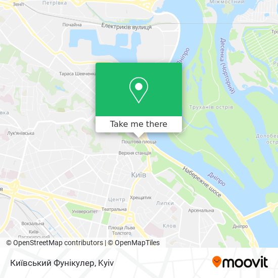 Київський Фунікулер map