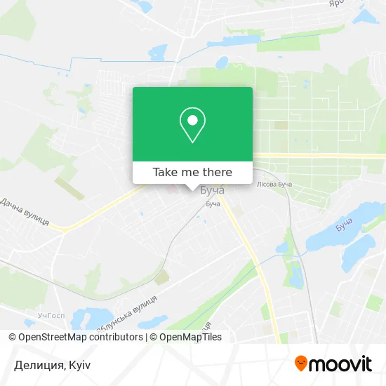 Делиция map