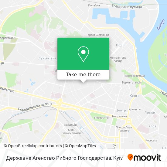 Державне Агенство Рибного Господарства map