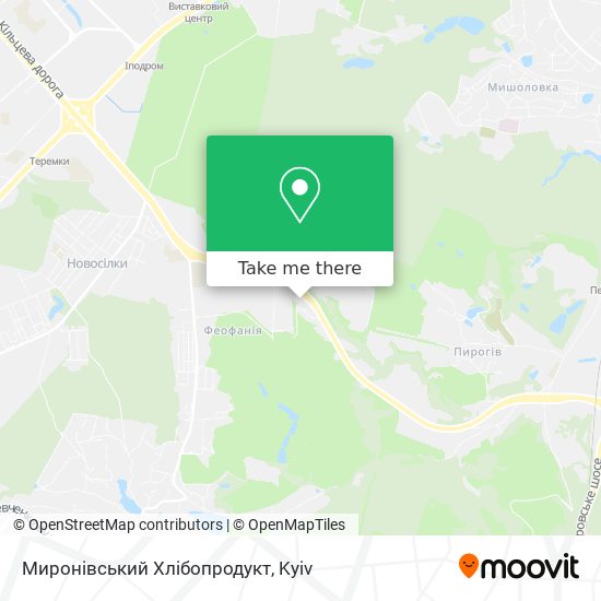 Карта Миронівський Хлібопродукт