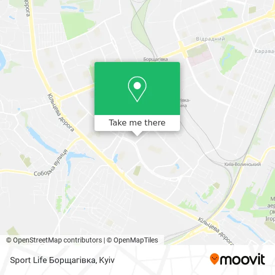 Карта Sport Life Борщагівка