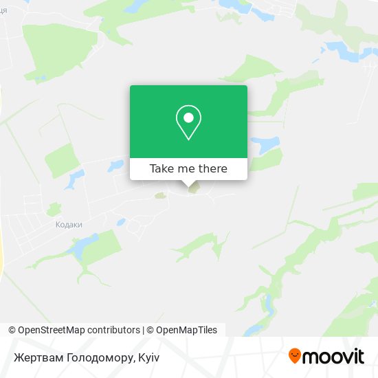 Жертвам Голодомору map