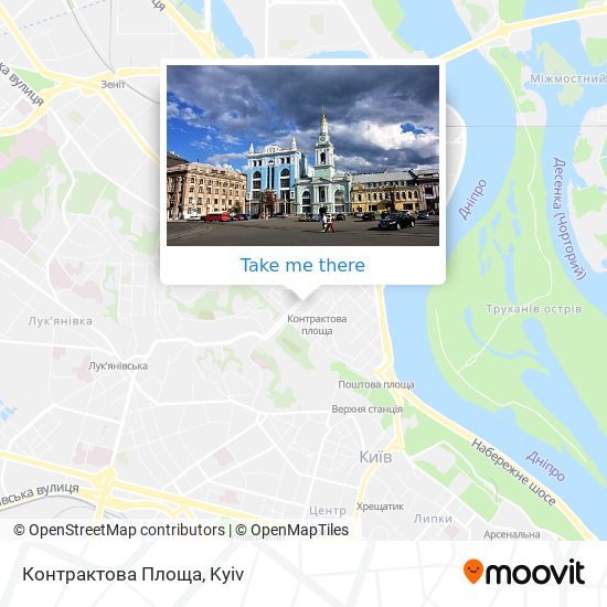 Контрактова Площа map