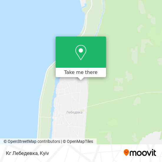 Кг Лебедевка map