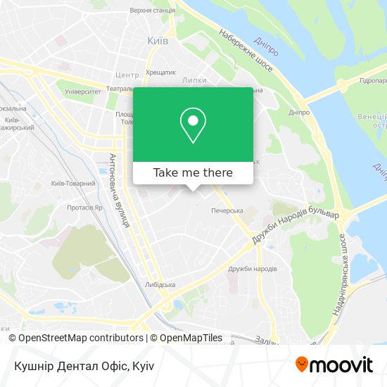 Кушнір Дентал Офіс map